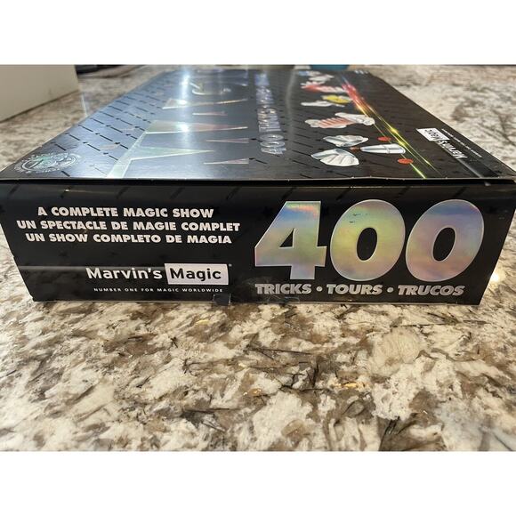 Marvin's Ultimate 400 Magic Tricks Illusions with Magical Bag MMB5734 8+ Adult - Picture 5 of 8